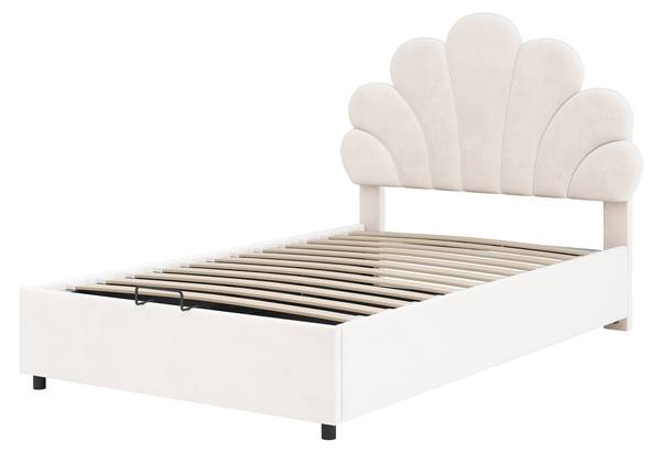 Kinderbett-O3022 Beige