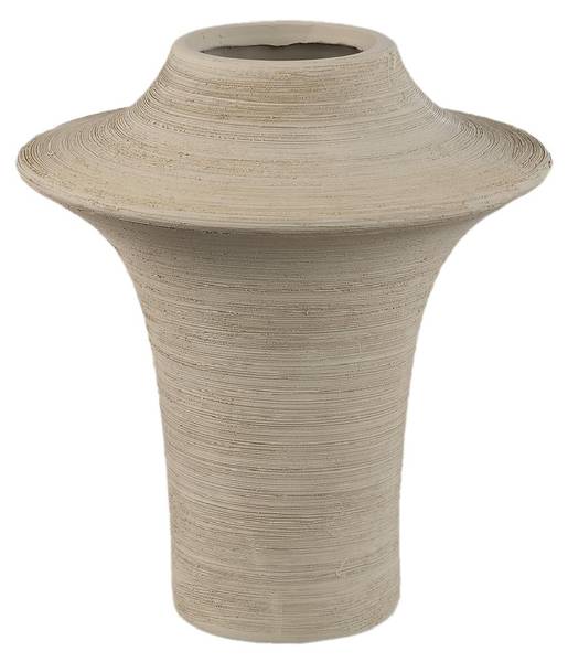 Vase RINDER Beige - Keramik - 21 x 24 x 21 cm