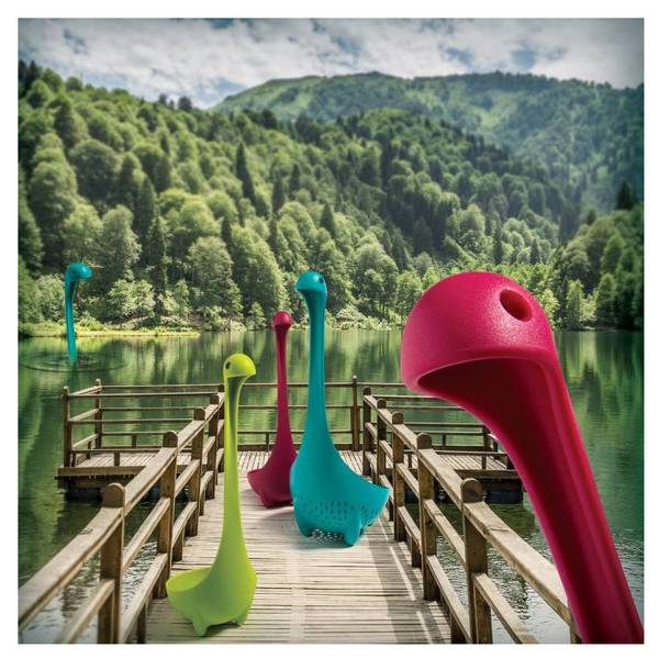 Suppenkelle Nessie Blau - Kunststoff - 10 x 10 x 24 cm