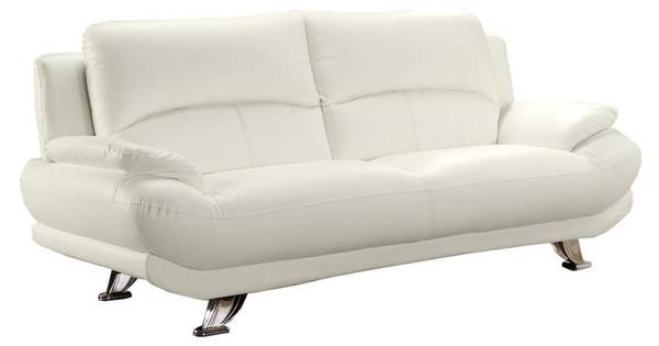 Sofa ohne Schlafmöglichkeit MUSKO Weiß