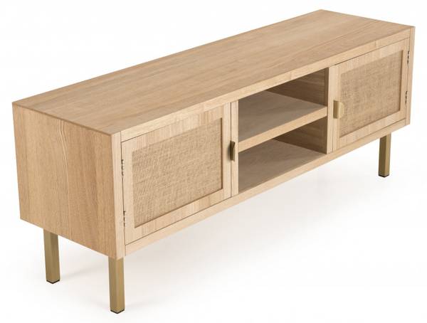 Meubles TV ALINE Beige - Bois manufacturé - 34 x 46 x 120 cm