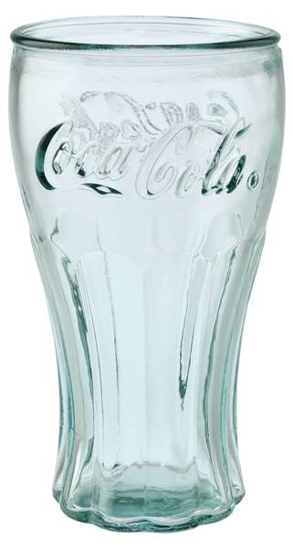 Gläserset COCA COLA2-teilig Glas - 9 x 16 x 9 cm