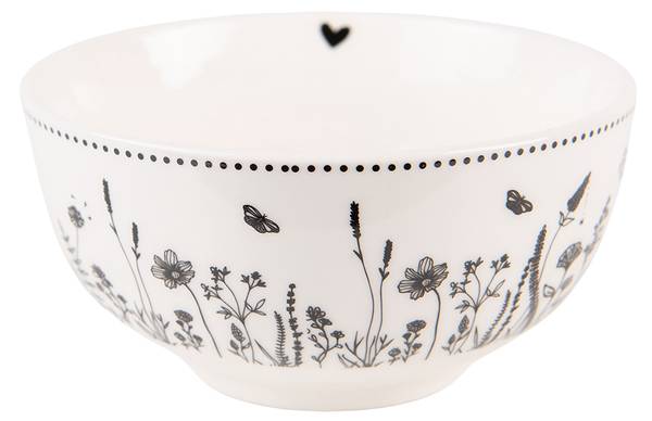 Suppenschale Giorgia&Bowl Beige - Porzellan - 14 x 7 x 14 cm