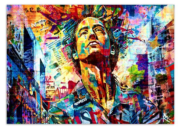 Fototapete Männlich Abstraktes 200 x 140 cm