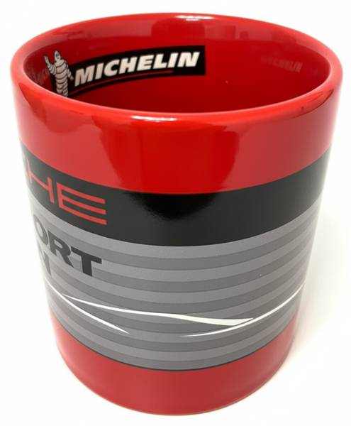 Kaffeebecher rot Porsche Motorsport Rot - Keramik - 9 x 10 x 9 cm
