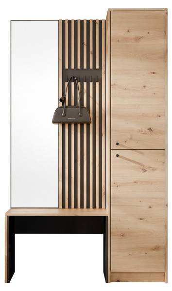 Garderobe Ancerta Eiche