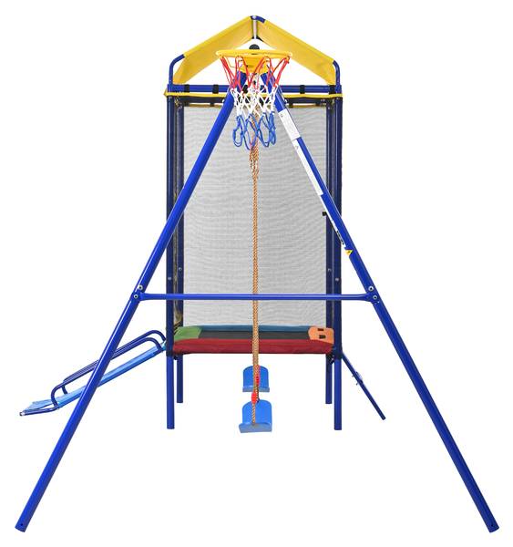 Outdoor-Schaukel-Set Poseidon Ⅱ Metall - 217 x 238 x 336 cm