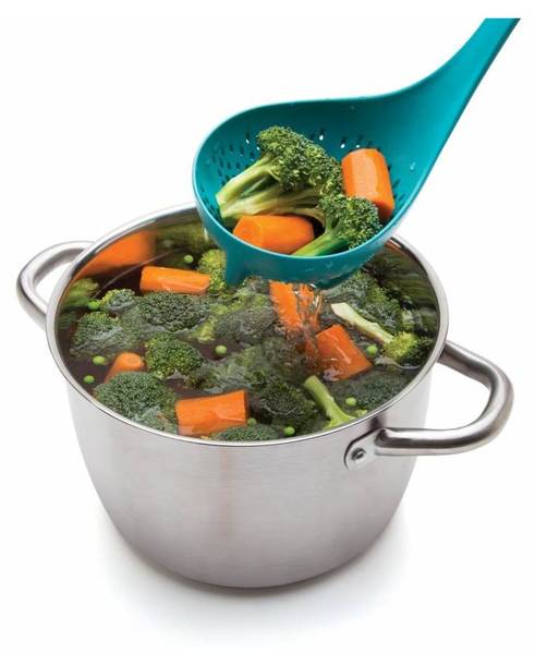 Suppenkelle Nessie Blau - Kunststoff - 10 x 10 x 24 cm