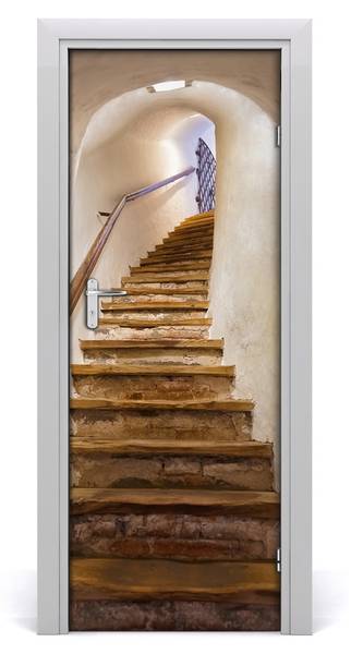 Türaufkleber Schlosstreppe Breite: 75 cm