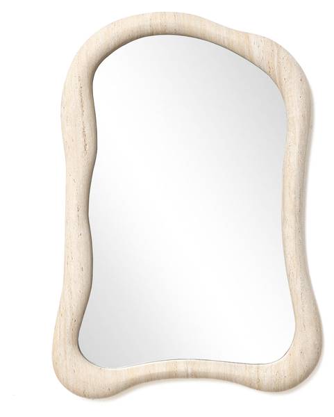 Wandspiegel HTA0399 Beige - Holzwerkstoff - Glas - 50 x 4 x 71 cm