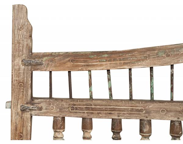 Gartentor DORF Braun - Massivholz - 15 x 204 x 227 cm