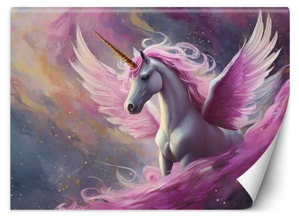 Fototapete Einhorn 200 x 140 cm