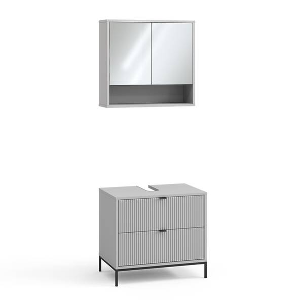 Badmöbel-Set Eliza 59683 Grau