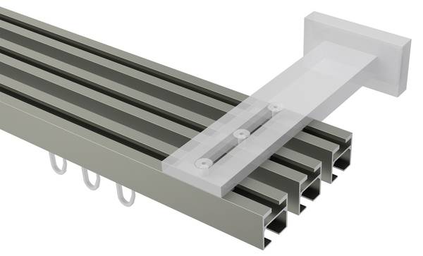 Innenlaufstange 3-Lauf Quadline Cubes Breite: 400 cm