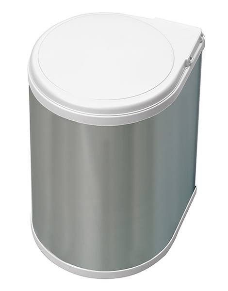 Recyclingbehälter 8035865 Grau - Metall - 33 x 35 x 33 cm