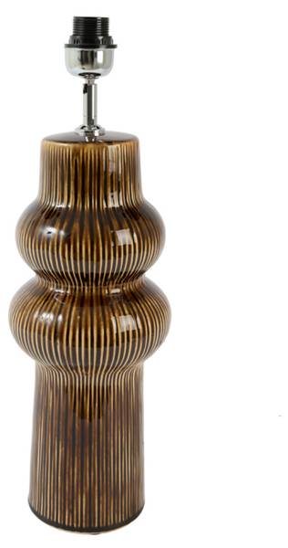Lampenfuß ROUCA Braun - Keramik - 19 x 57 x 19 cm
