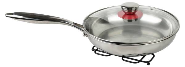 Untertasse MODERN KITCHEN Schwarz - Metall - 19 x 2 x 19 cm