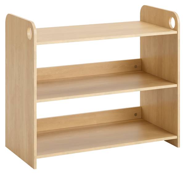 Montessori Spielzeugregal ELLIPSE Holzwerkstoff - 35 x 60 x 70 cm