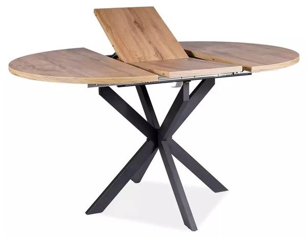 Esstisch Gaston Braun - Holzwerkstoff - 100 x 75 x 100 cm