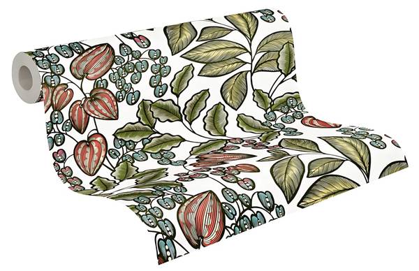 Vliestapete 377545-GU Weiß - Fleece - 53 x 1005 x 1 cm