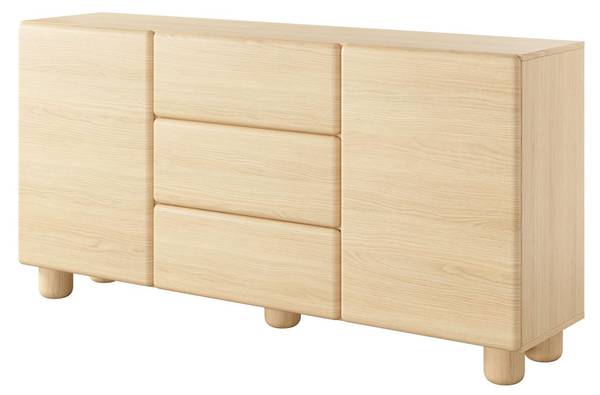 Sideboard OLMO Braun - Holzwerkstoff - 160 x 80 x 38 cm
