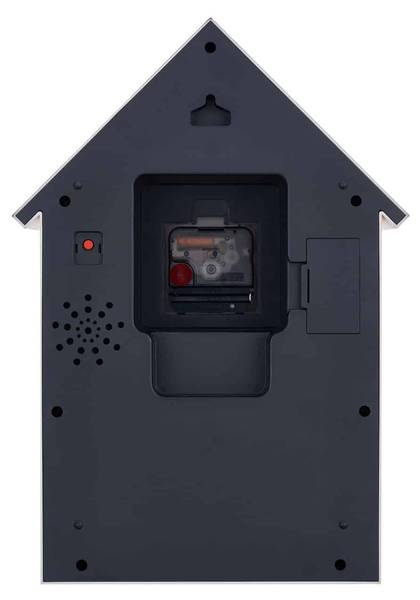 Wanduhr Dog House Gelb