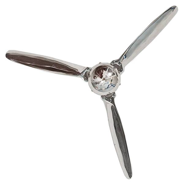 Wanddekoration SCREW III Silber - Metall - 60 x 60 x 8 cm