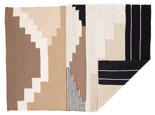 Teppich Aston Braun - Textil - 202 x 2 x 300 cm