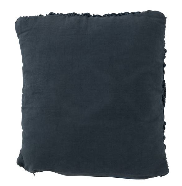 Kissen Santorini Archipel Blau - Baumwollstoff - Leinen - Polyester - 45 x 4 x 45 cm
