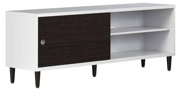 TV-Lowboard Evolution Weiß - Holzwerkstoff - 150 x 150 x 56 cm