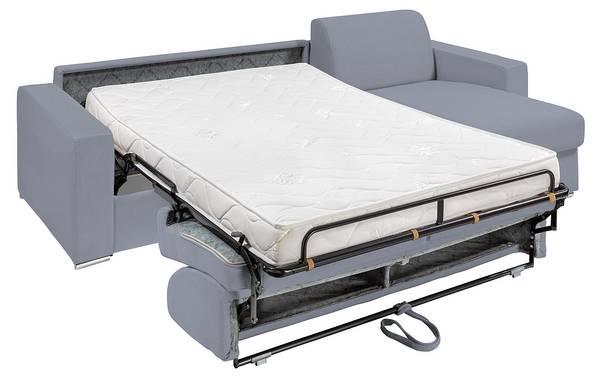 Schlafsofa CALITO Grau - Hellgrau