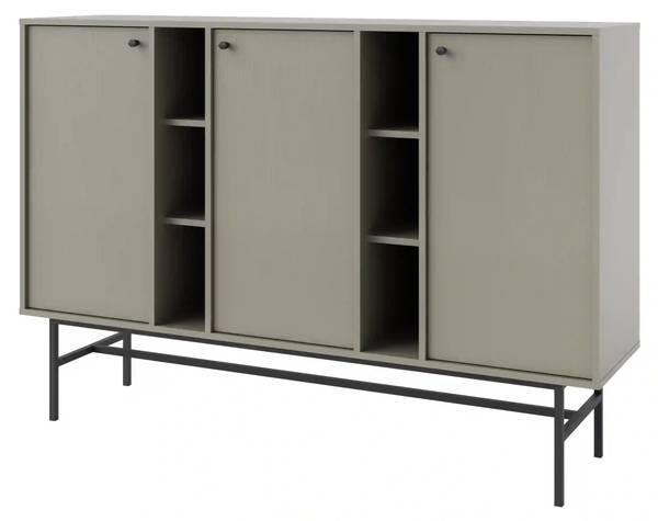 Kommode Sakai Grün - Holzwerkstoff - 158 x 108 x 41 cm