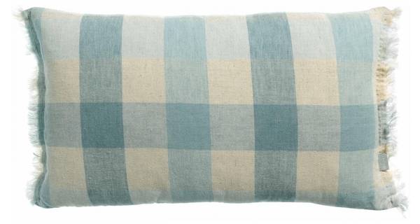 Bedrucktes Kissen Kate Blau - 30 x 50 cm
