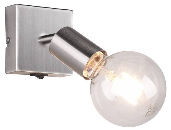 Wandstrahler Minda Silber