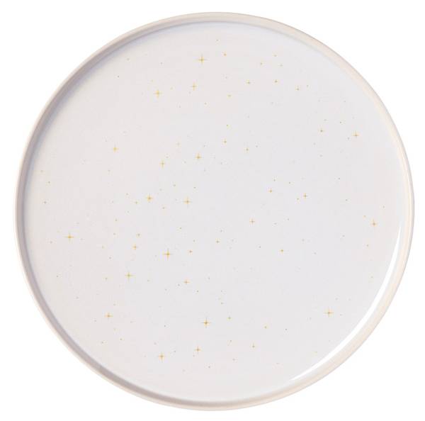 Speiseteller Winter Glow Beige - Porzellan - 28 x 3 x 28 cm