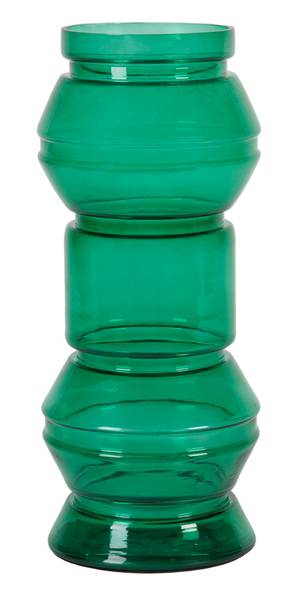 Vase MOKI Grün - Glas - 18 x 47 x 18 cm