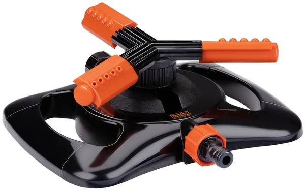 Gartensprenger MEBLTU546001 Schwarz - Metall - 24 x 8 x 25 cm