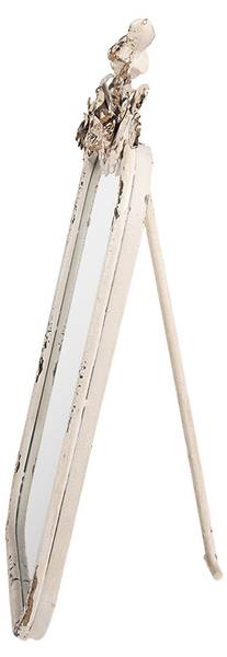 Tischspiegel Garciachester Beige - Metall - 5 x 45 x 27 cm