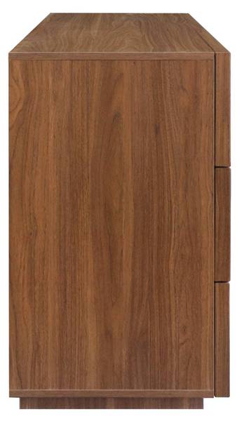 Kommode Kuba Braun - Holzwerkstoff - 43 x 75 x 120 cm
