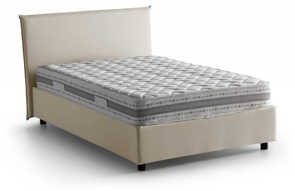 Doppelbett Ashasa Beige