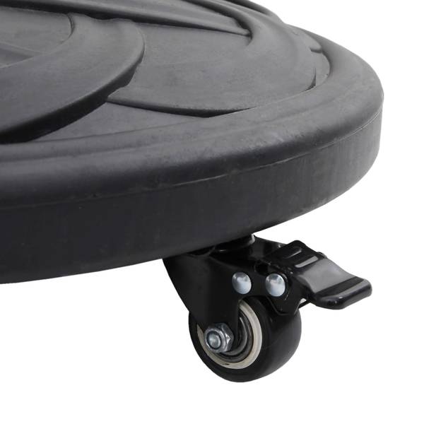 Base de parasol 42002566 Noir - Acier - 45 x 39 x 45 cm