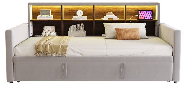 Sofabett Oneiros Ⅲ Hellgrau