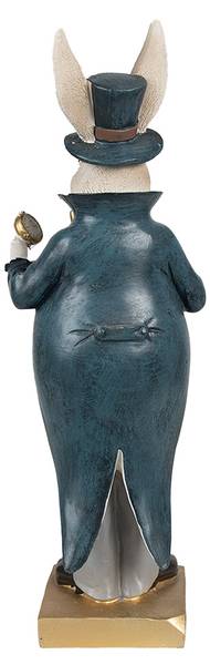 Figur Kaninchen DekoEaster-Dawson Beige - Kunststoff - 8 x 30 x 10 cm
