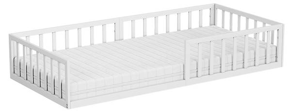 Bodenbett aus Metall Minno 57752 Reinweiß