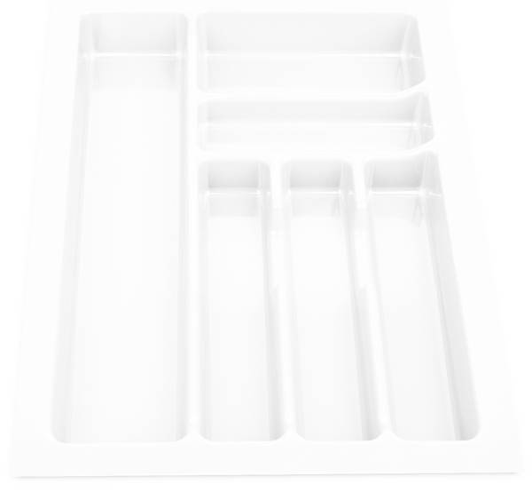 Besteckkasten 1768158 Weiß - Kunststoff - 33 x 5 x 49 cm
