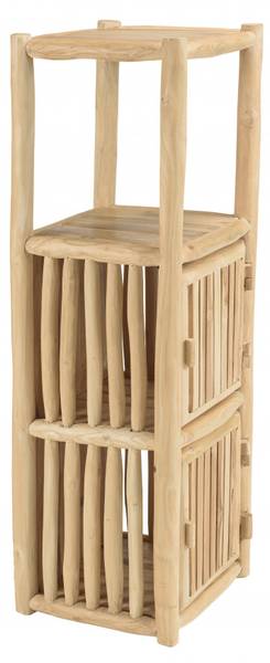 Regal WILL Braun - Massivholz - 36 x 115 x 40 cm