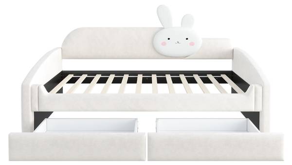 Kindersofa-Bett Metis Ⅱ Beige