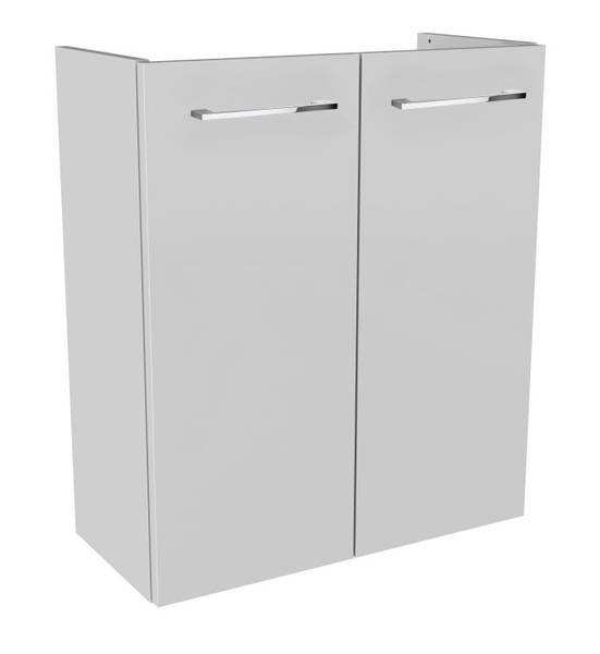 Waschbeckenunterschrank SBC Sceno Weiß Weiß - Holzwerkstoff - 60 x 70 x 34 cm