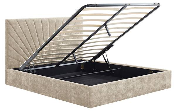 Bett mit Bettkasten RIBIOLA 213 x 188 cm