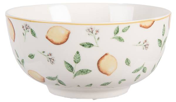 Suppenschale Matilde&Bowl Weiß - Porzellan - 14 x 7 x 14 cm